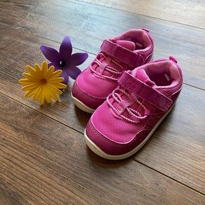 Pink stride rite sneakers